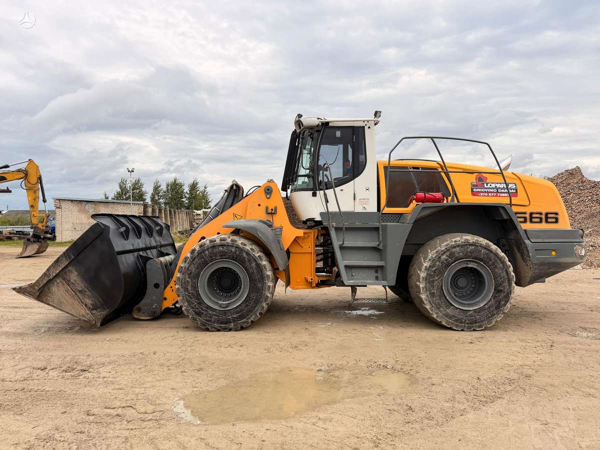 Liebherr L 566 , 5m3 quick coupler, frontaliniai krautuvai