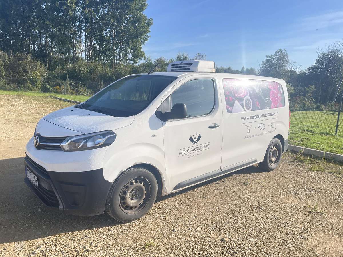 Toyota Proace, šaldytuvai