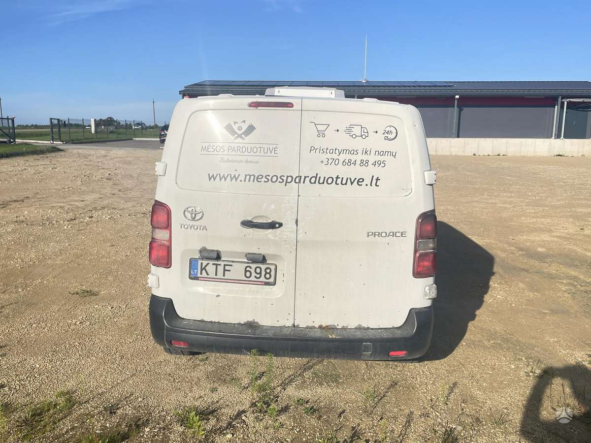 Toyota Proace, šaldytuvai