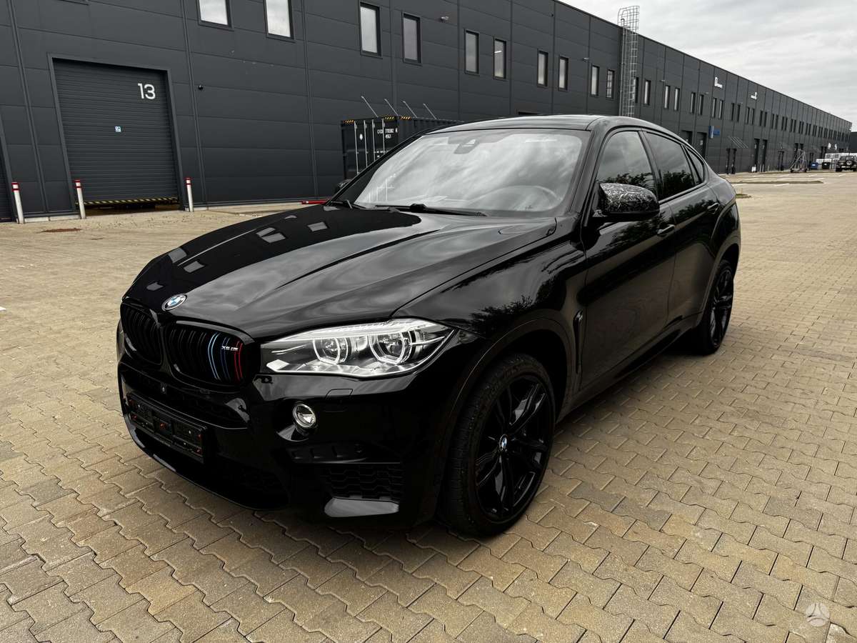 BMW X6 M, 4.4 l., Минивэн