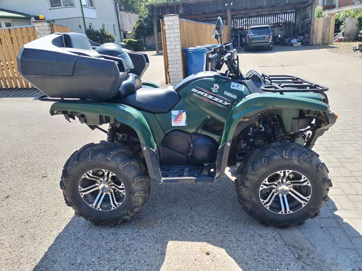 Yamaha Grizzly 550cc, квадроциклы