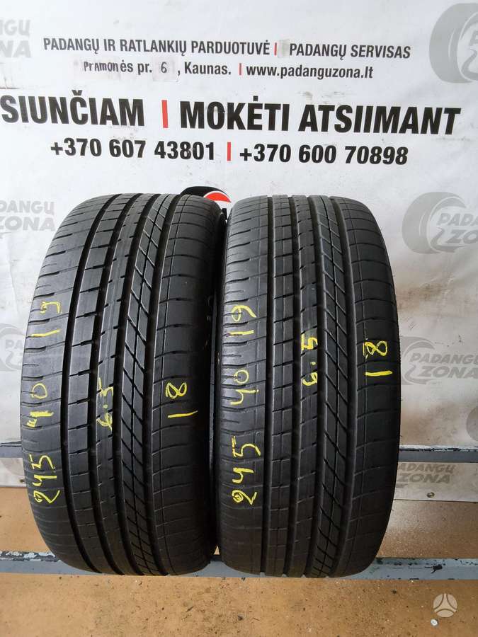 Goodyear Excellence, summer 245/40 R19