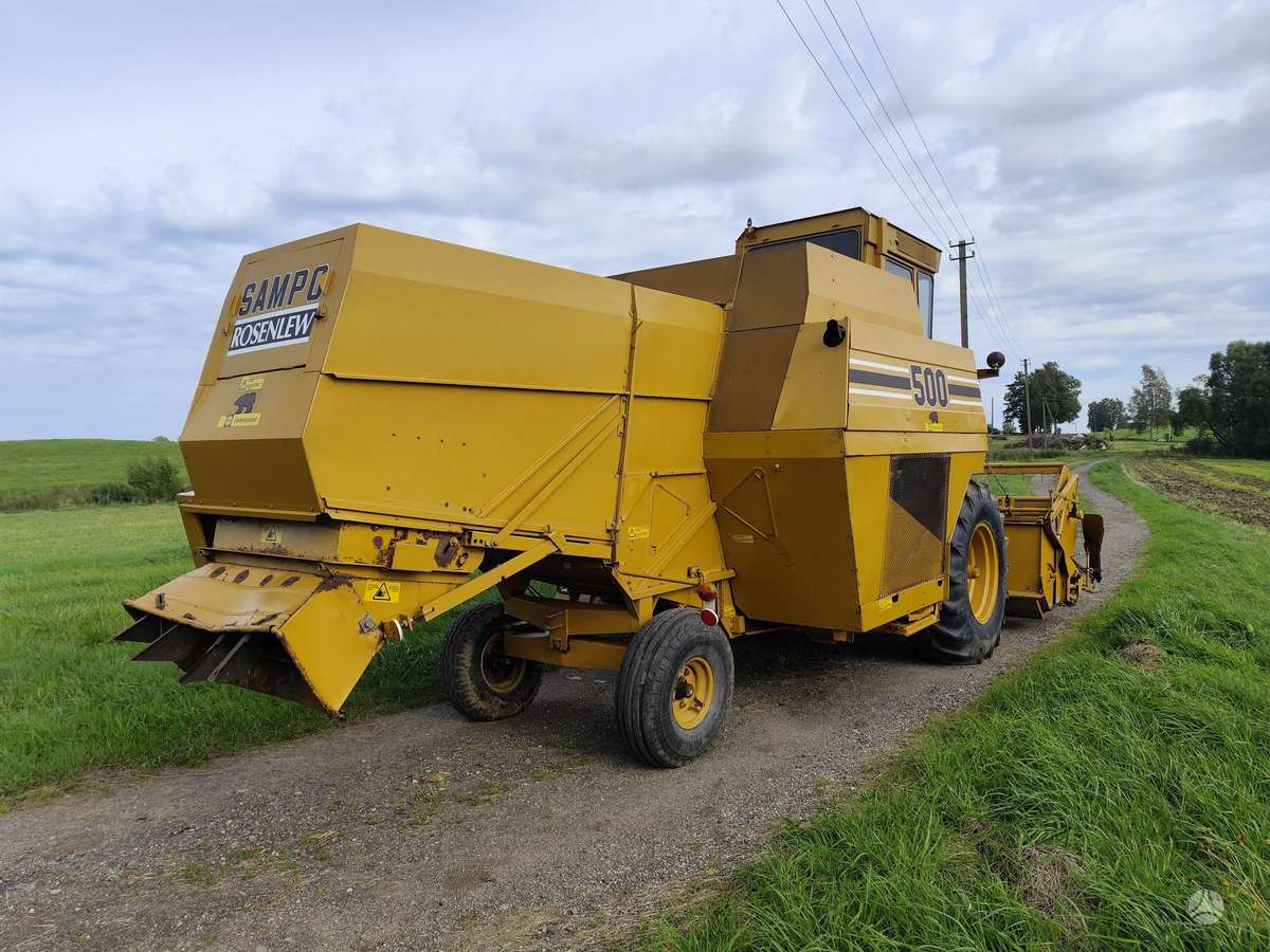 SAMPO ROSENLEW 500, kombainai