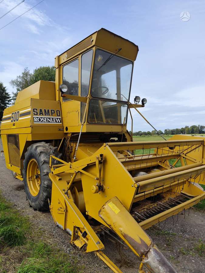 SAMPO ROSENLEW 500, combine harvesters