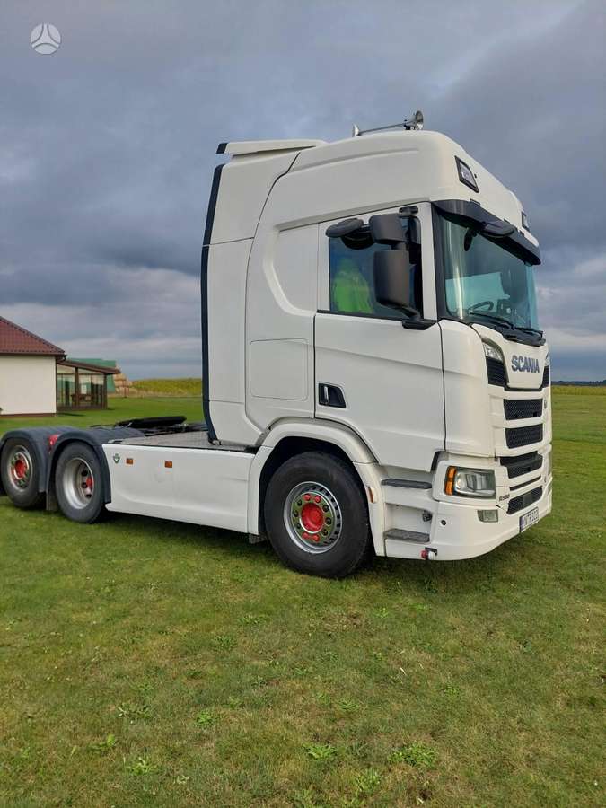 Scania R580, single sleeper