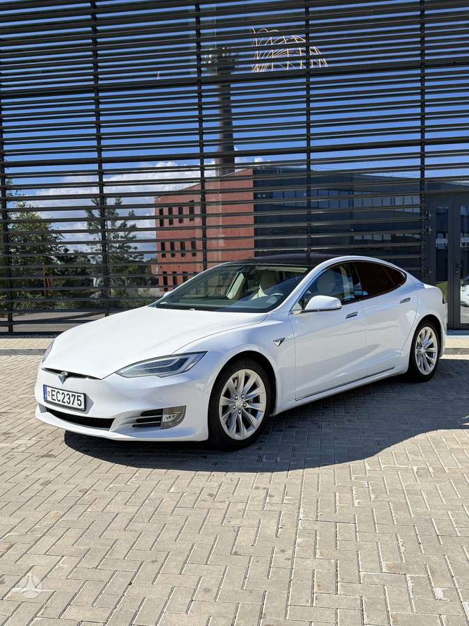 Tesla Model S, 90 kWh, sedanas