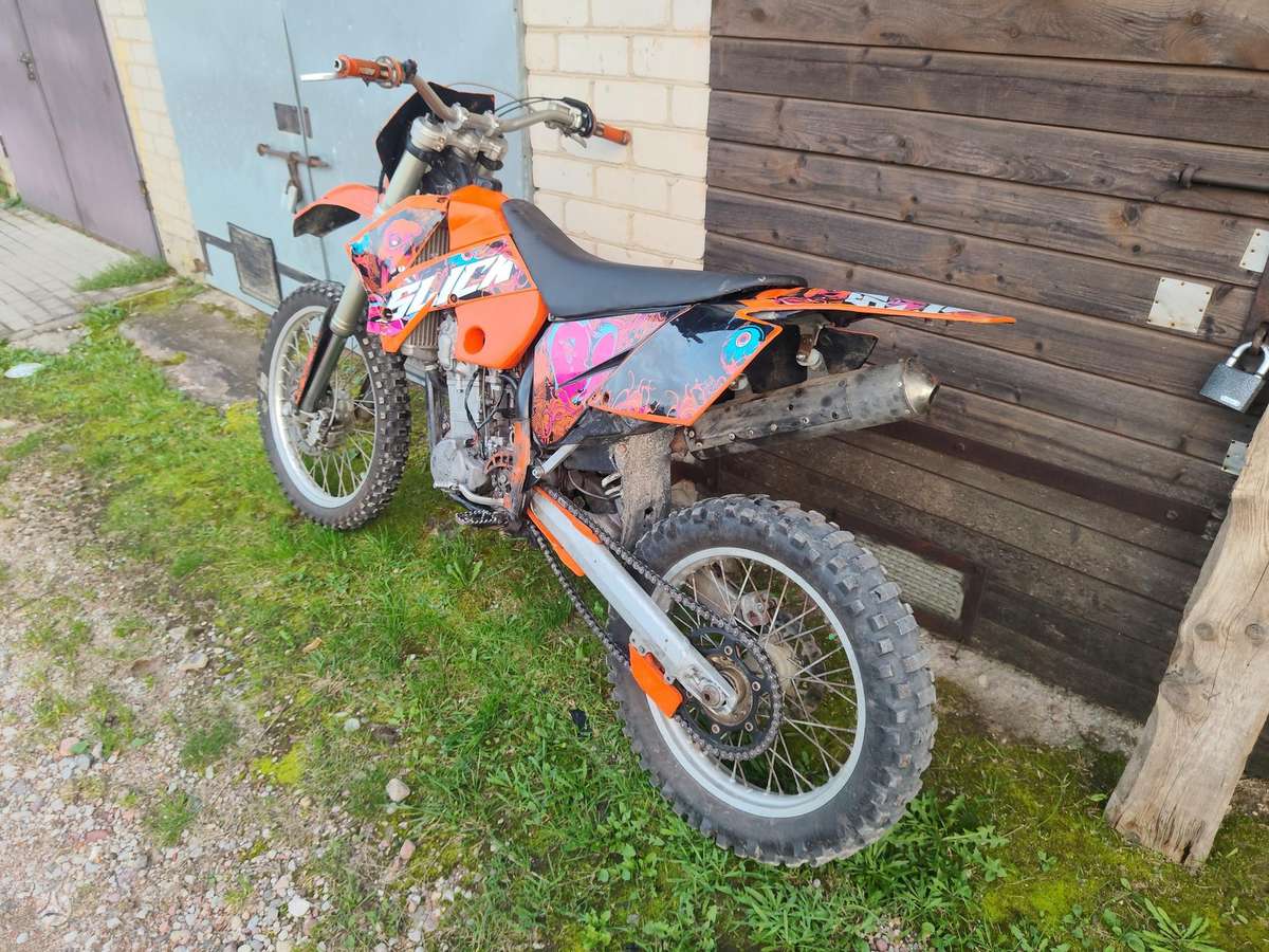 KTM EXC 450cc, motocross