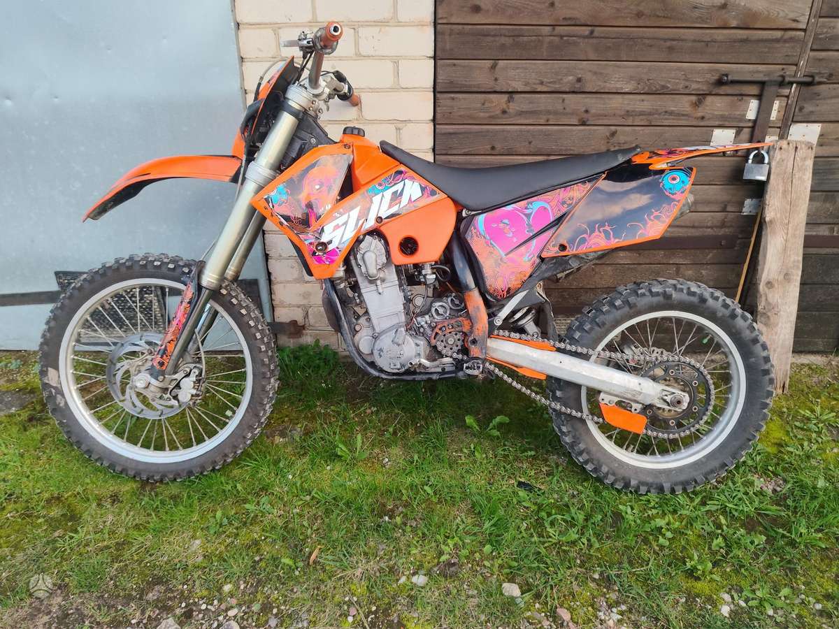 KTM EXC 450cc, кроссовые