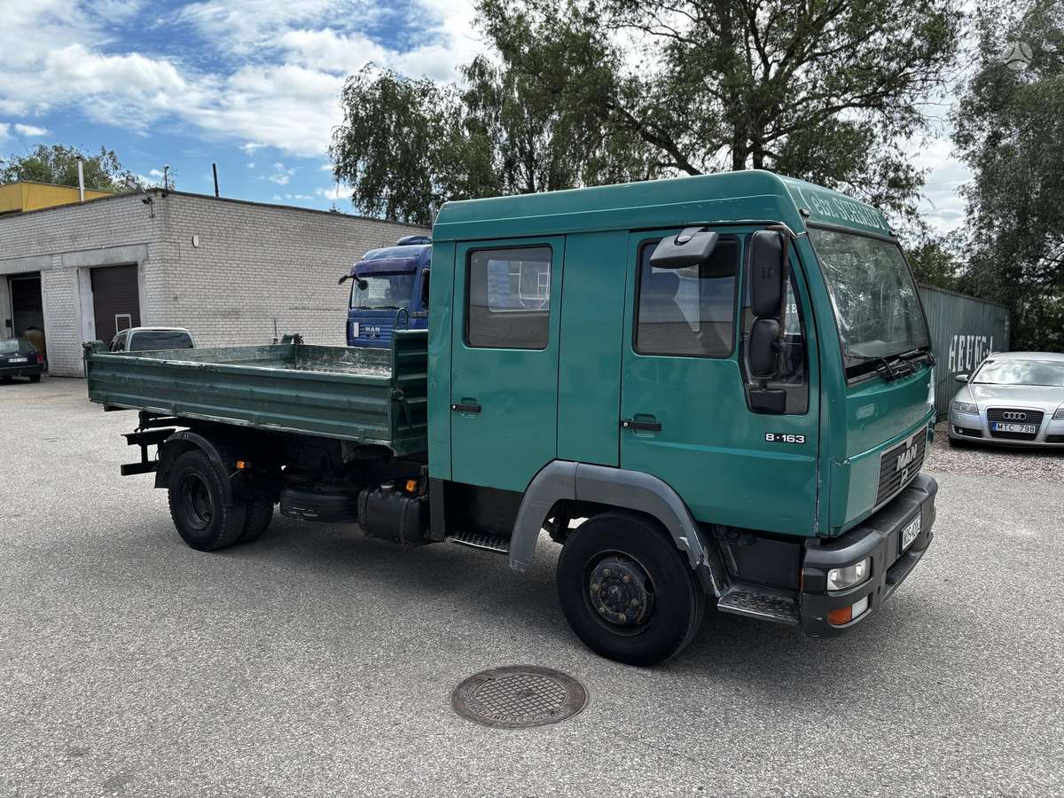 MAN 8-163, dumpers / tippers