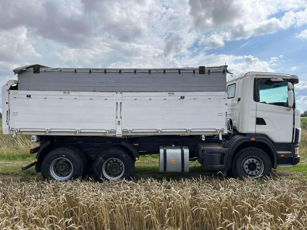 Scania R124, dumpers / tippers
