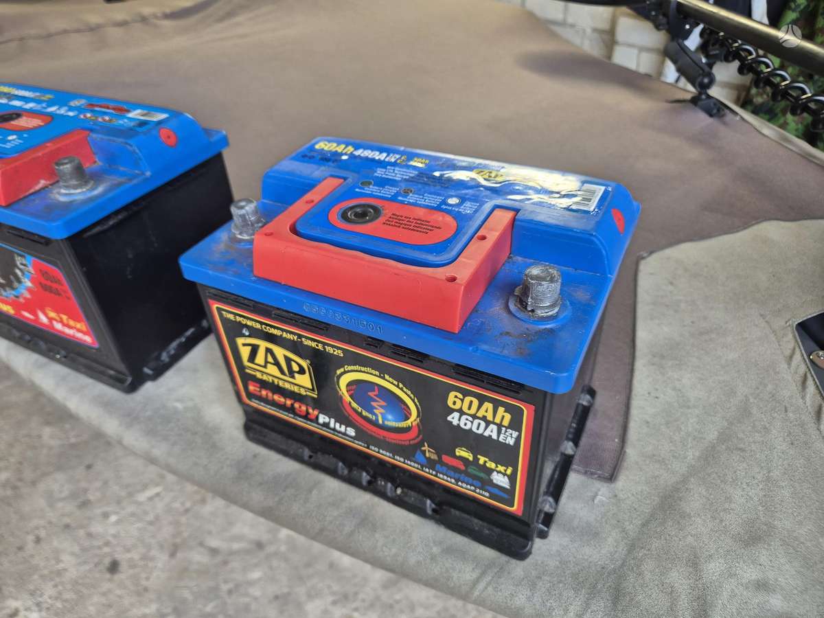 Sznajder 80Ah ir ZAP 60Ah