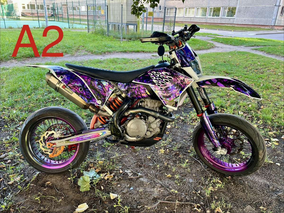 KTM EXC 450cc, supermoto / супермото