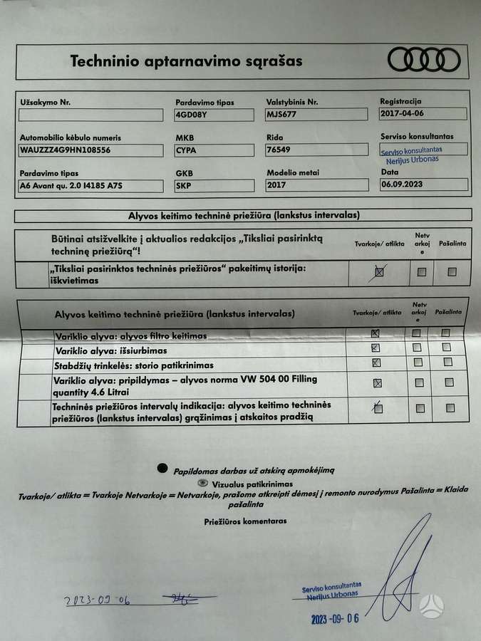 Audi A6, 2.0 l., Универсал