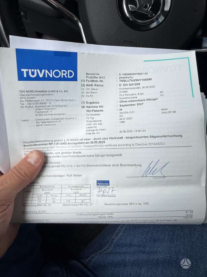 Skoda Octavia, 2.0 l., Универсал