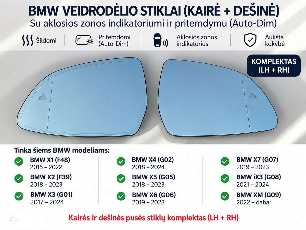 BMW X5 зеркала
