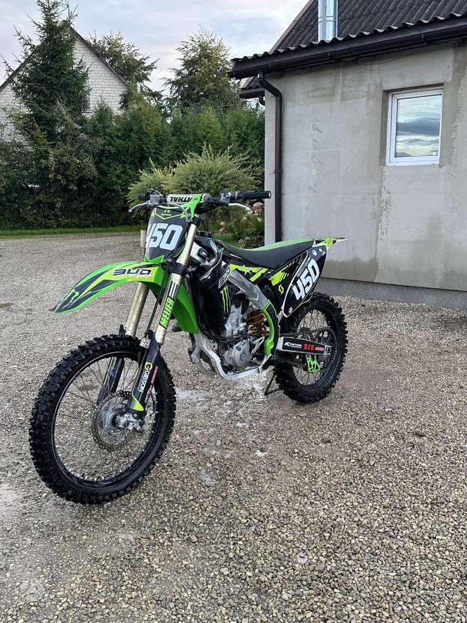 Kawasaki KFX 450cc, motocross