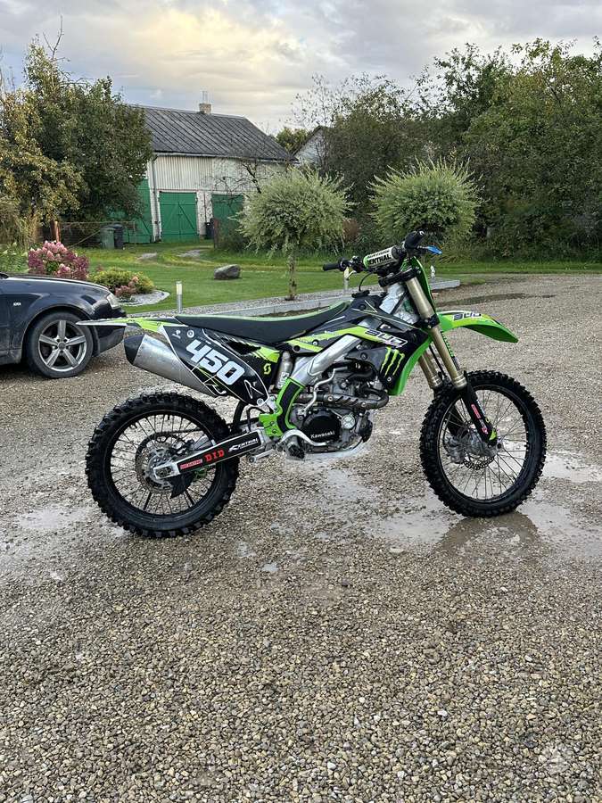 Kawasaki KFX 450cc, motocross