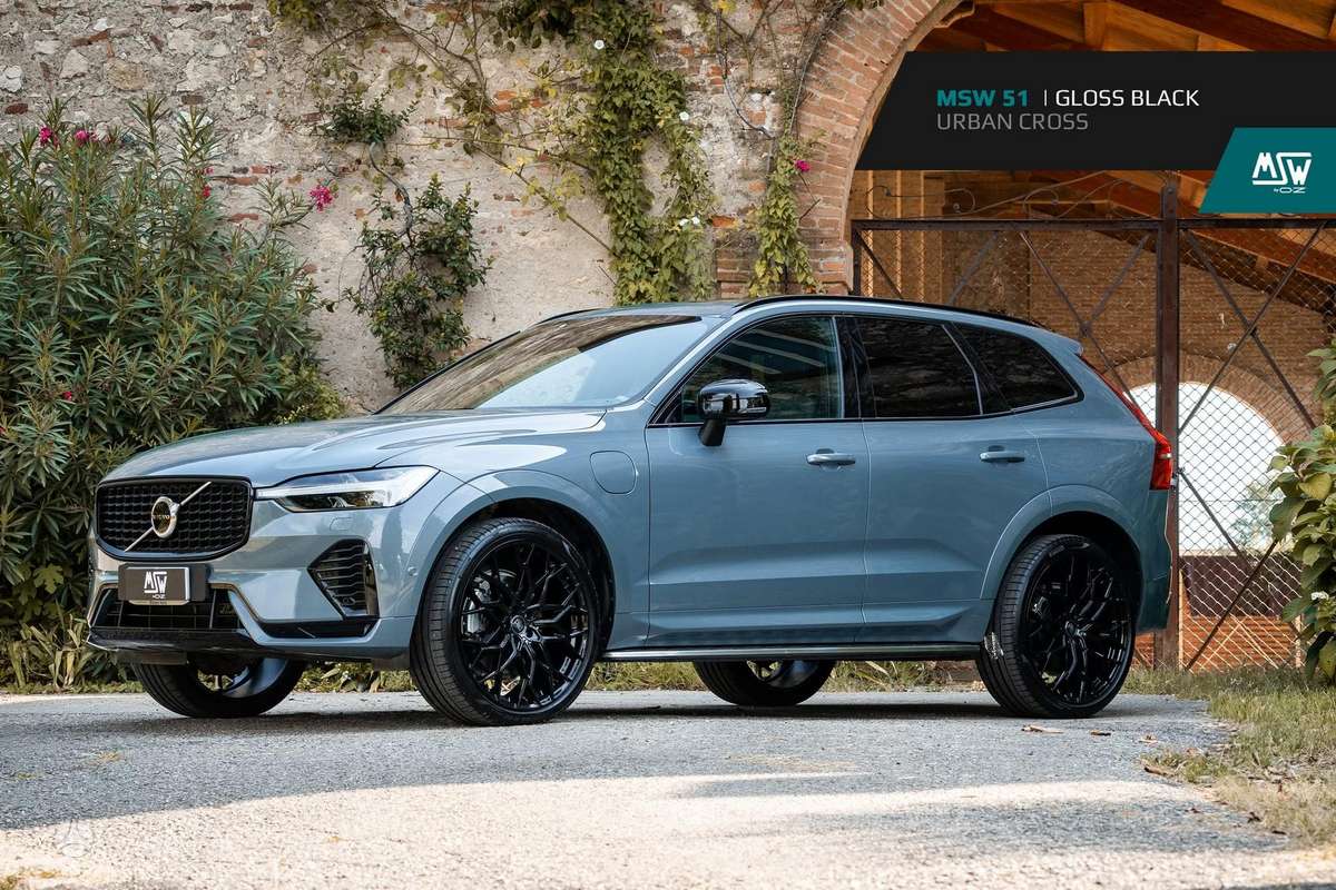 MSW 51 Gloss Black, легкосплавные , R21
