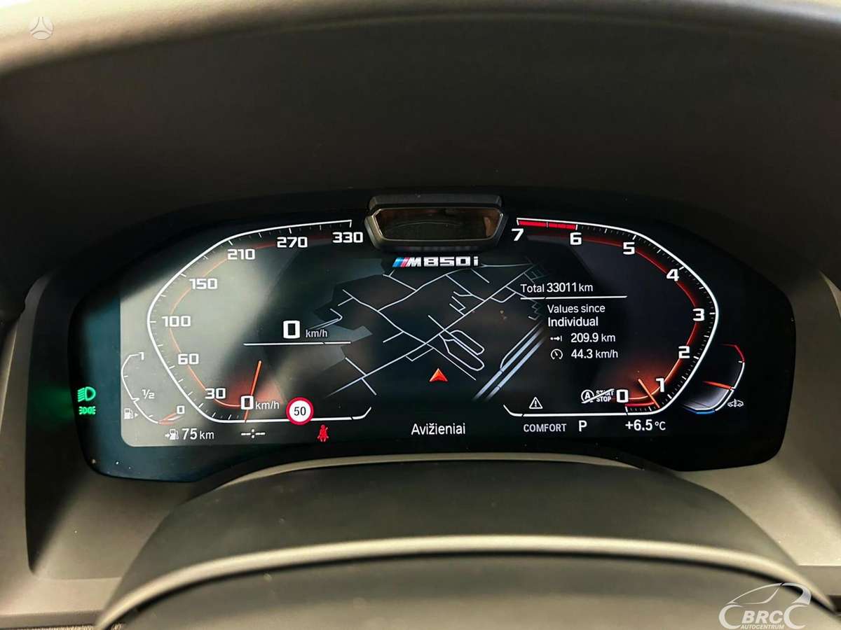 BMW M850, 4.4 l., Кабриолет