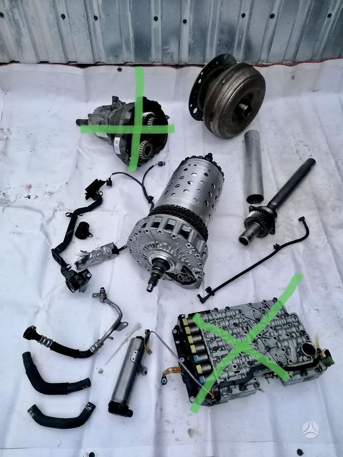 Audi Q7 электрические детали