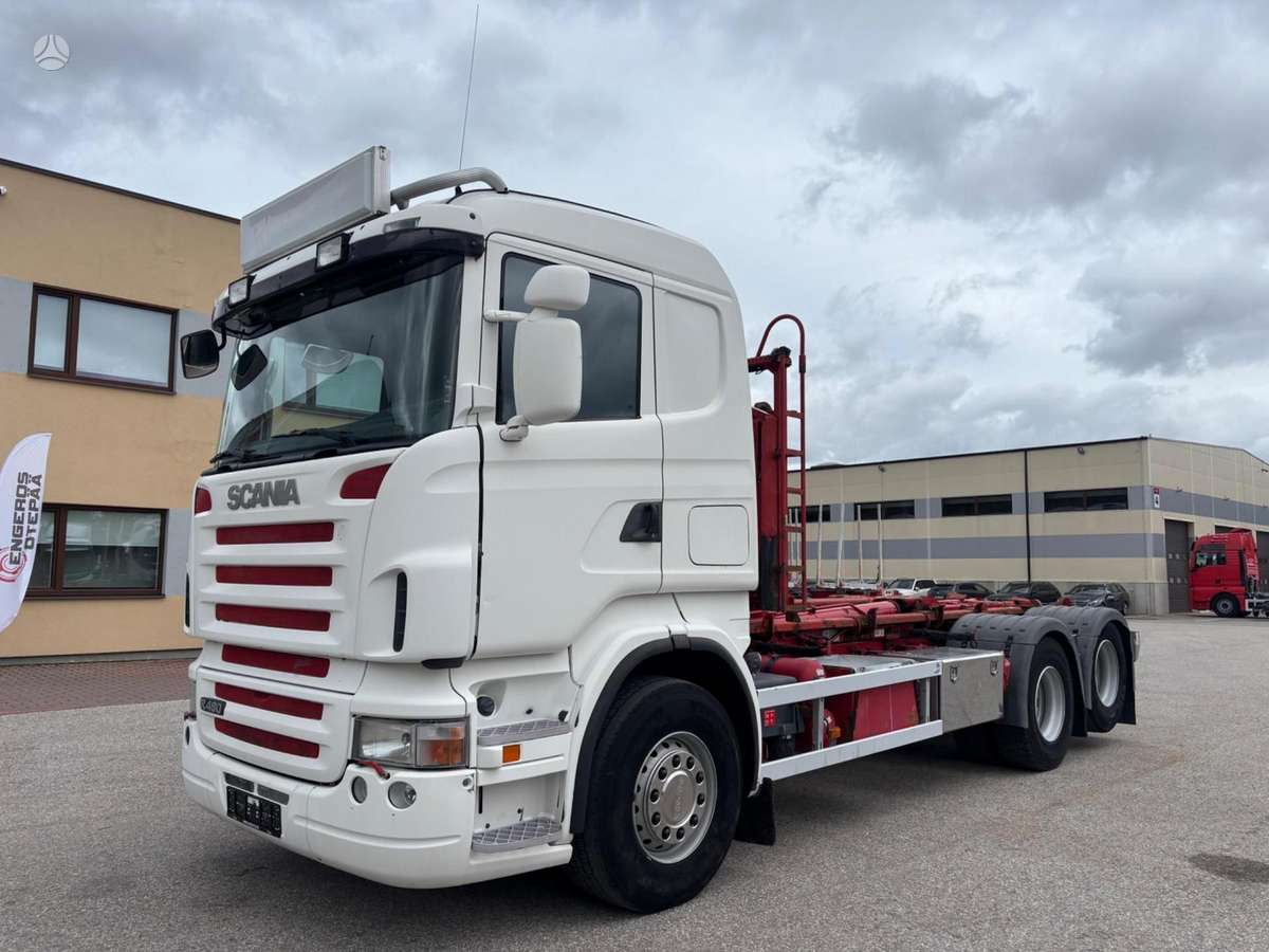 Scania R480, hooklift trucks