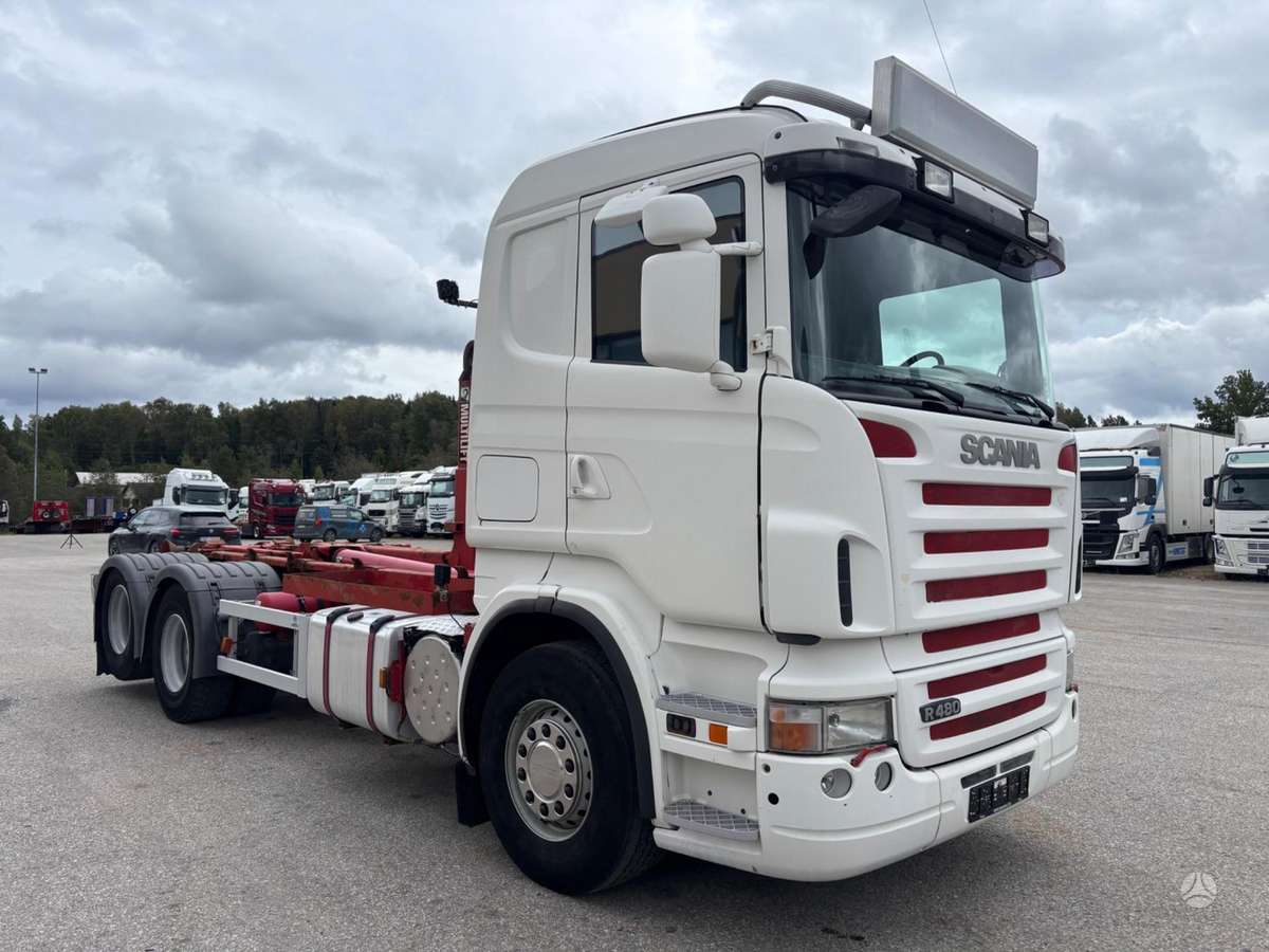 Scania R480, hooklift trucks