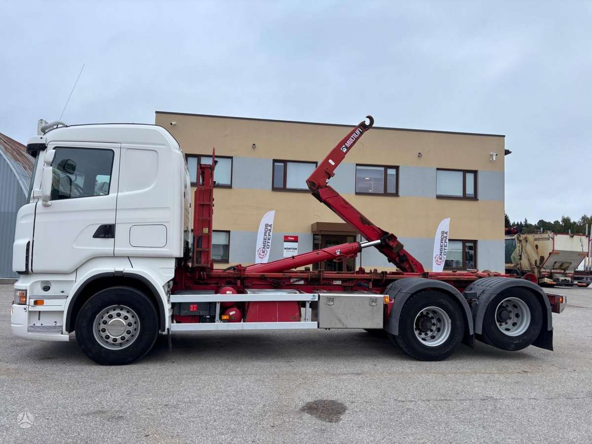Scania R480, hooklift trucks