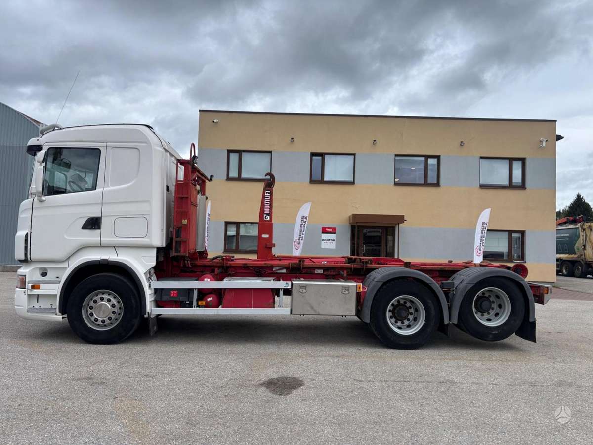 Scania R480, hooklift trucks