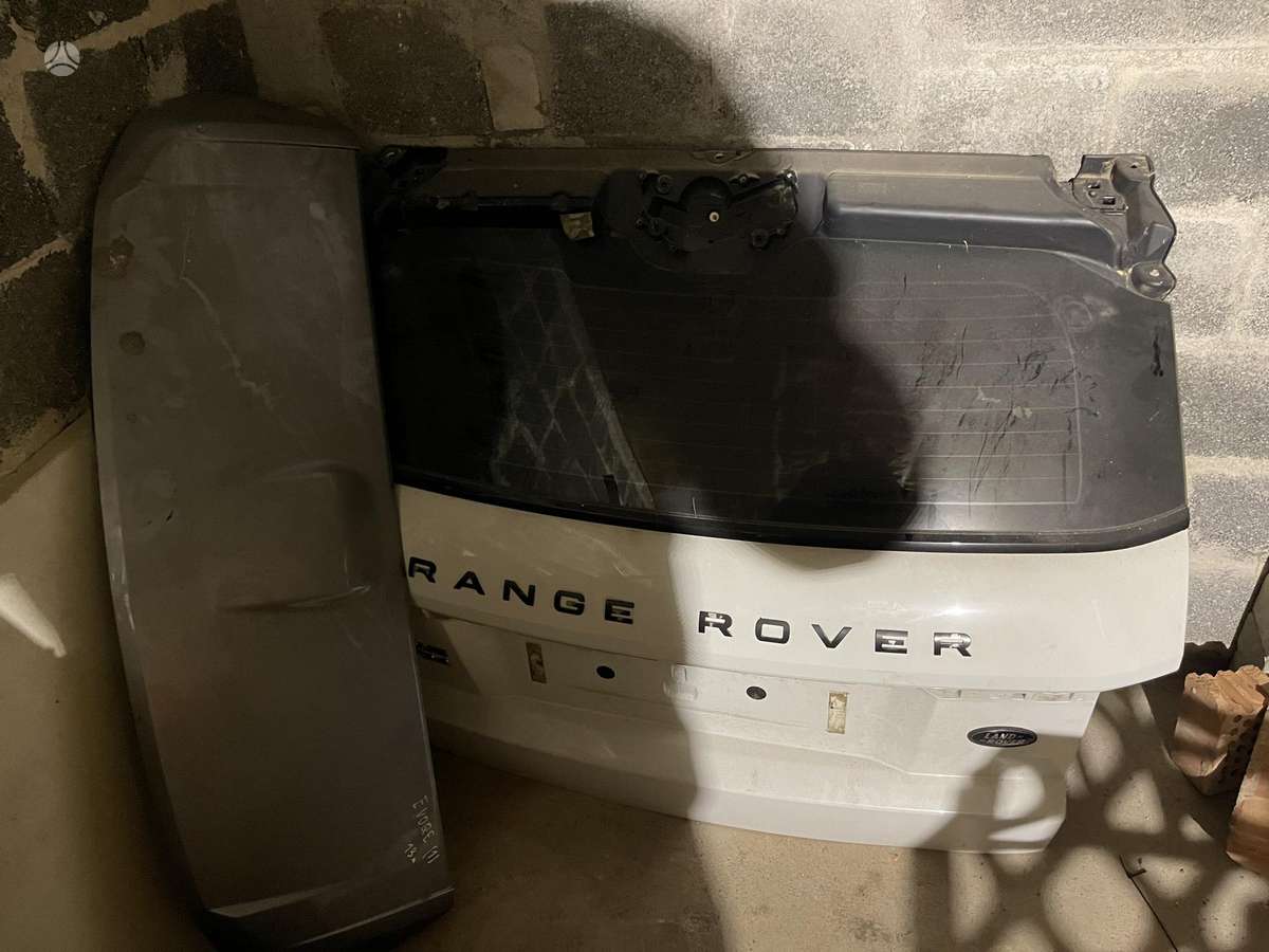 Land Rover Evoque hood (front, rear)