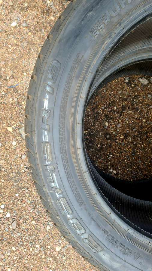 Continental Contact SSR, summer 285/45 R19
