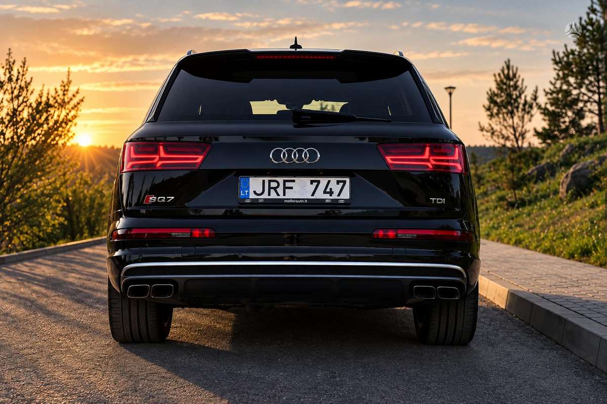 Audi SQ7, 4.0 l., Внедорожник / Кроссовер