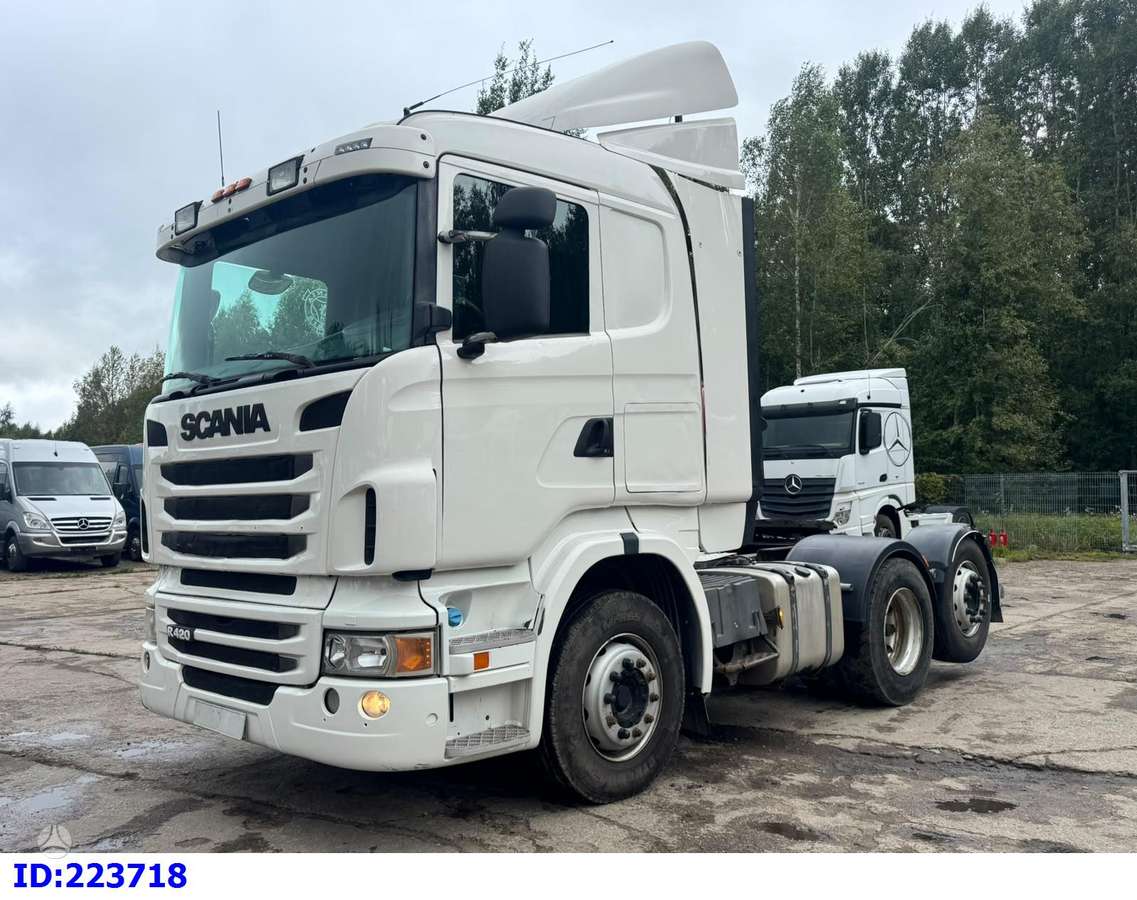 Scania R420 6x2 Euro5, single sleeper