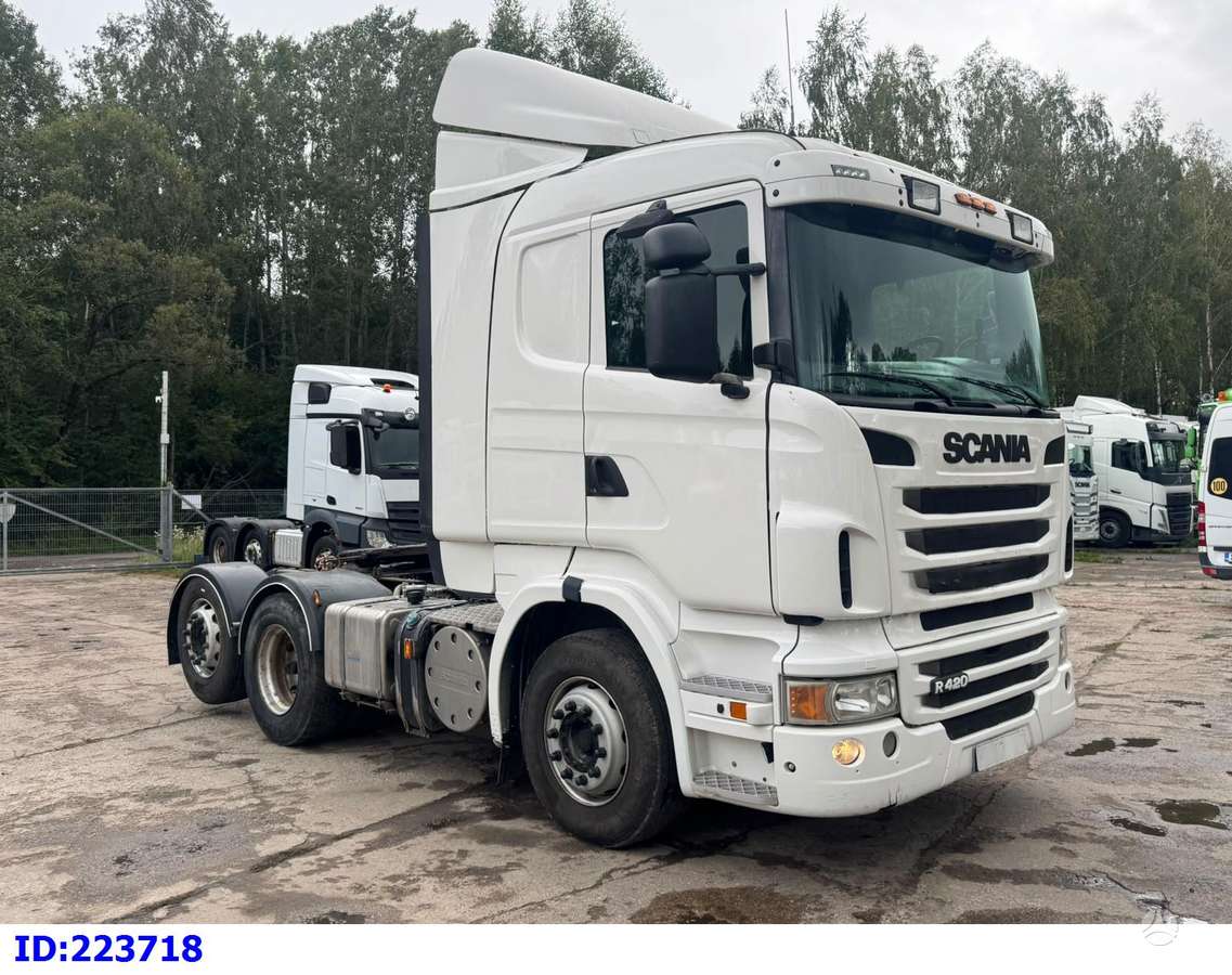 Scania R420 6x2 Euro5, single sleeper