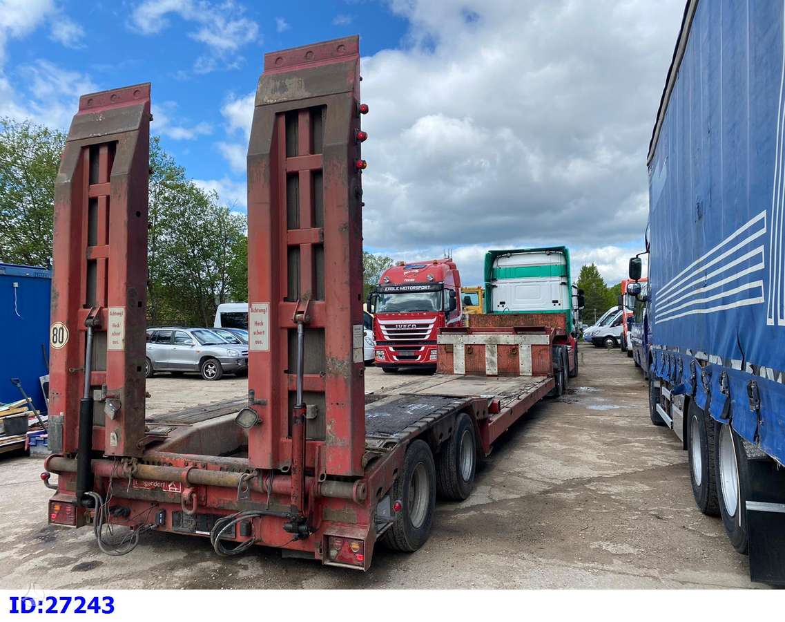 Langendorf Satbue 20/28 - Low bed, спец. прицепы и полуприцепы