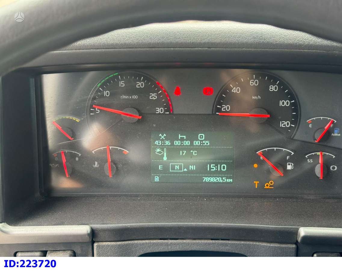 Volvo FM13 460 6x2 Euro5, шасси