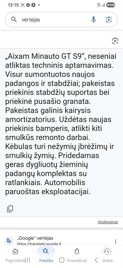 Aixam Miniauto Access, other