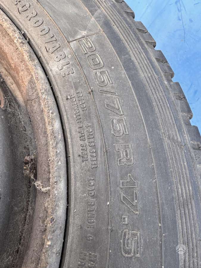 Uniroyal T6000, всесезонные 205/75 R17,5