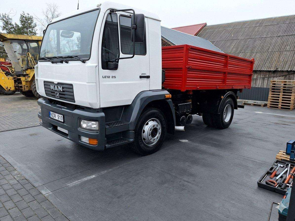 MAN TGA, dumpers / tippers