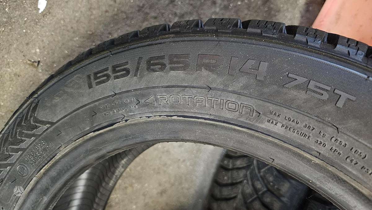 Nokian, зимние 155/65 R14
