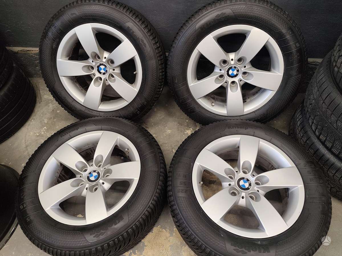 BMW E60 E61 žiemines padangos, легкосплавные , R16