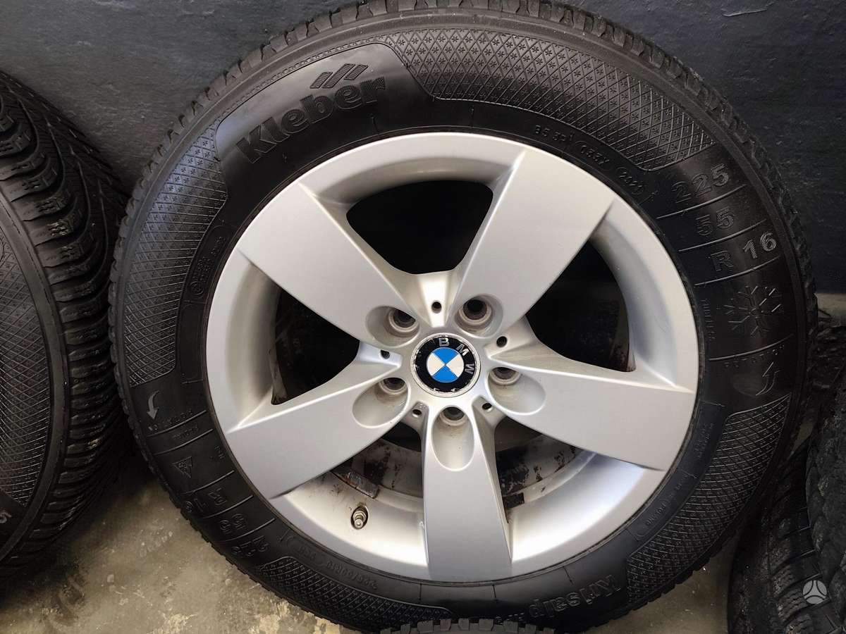 BMW E60 E61 žiemines padangos, легкосплавные , R16