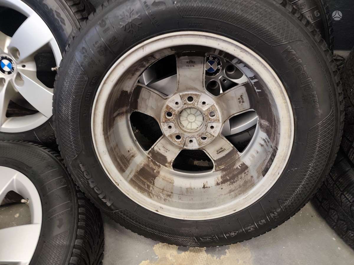 BMW E60 E61 žiemines padangos, легкосплавные , R16