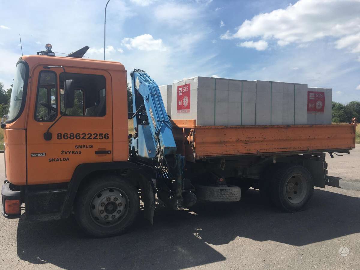MAN 14-140, savivarčiai su kranu