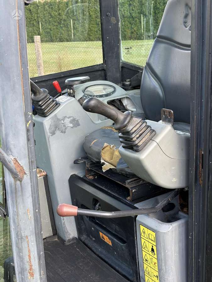 Bobcat E20, mini ekskavatoriai