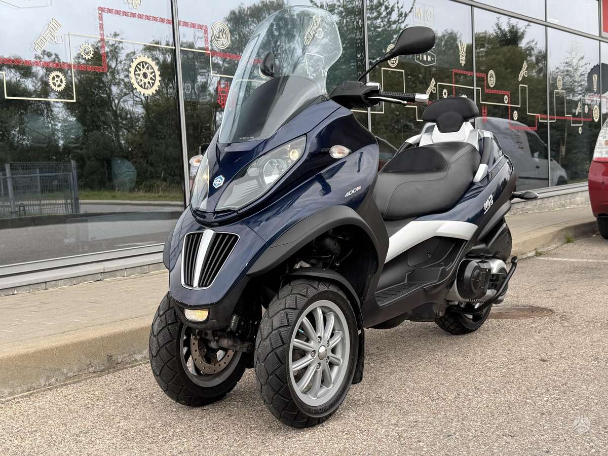 Piaggio MP3 400cc, trikes