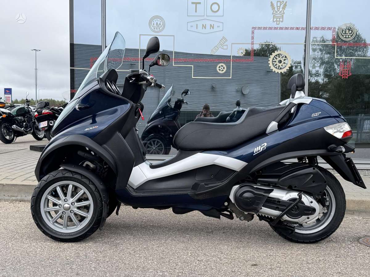 Piaggio MP3 400cc, трициклы