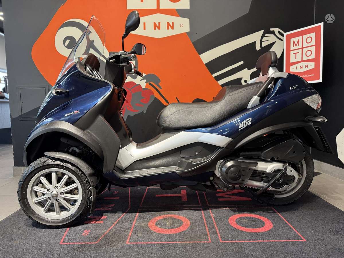 Piaggio MP3 400cc, трициклы