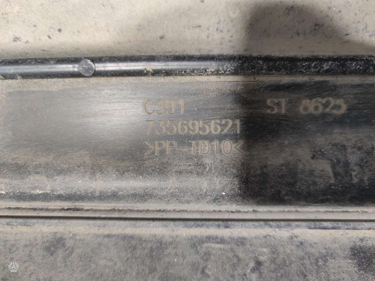 Fiat 500, 735619491  735695621, бамперы (буфера)