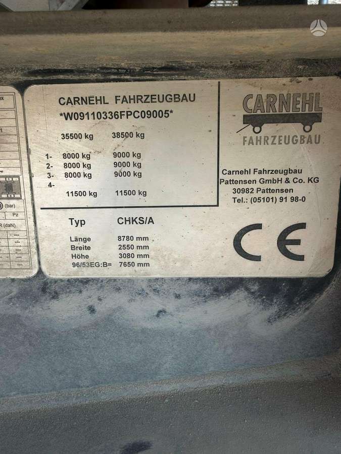 Carnehl CHKS/A/, самосвалы