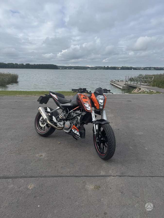 KTM Duke 125cc, street / classic